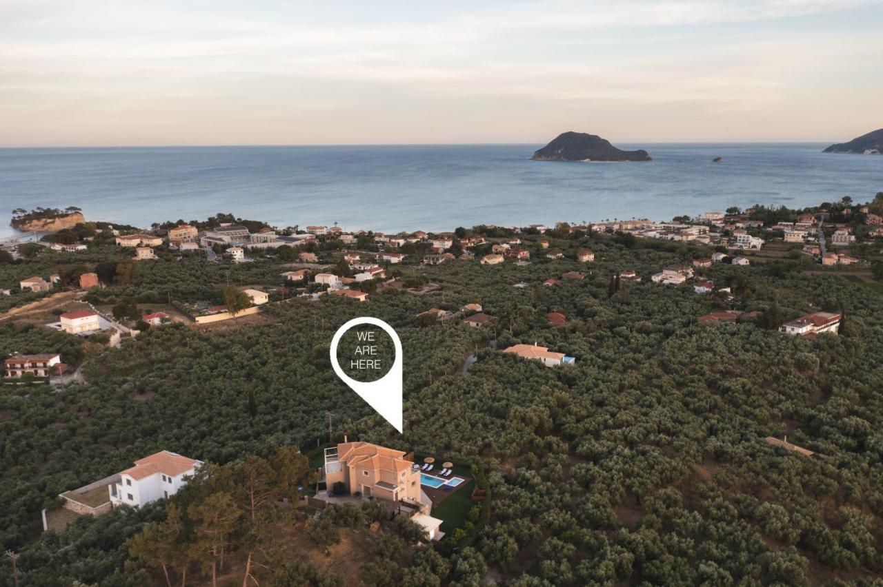 Diomani Maison - Private Pool & Sea View, By Zantewize Lithakia  Exteriér fotografie